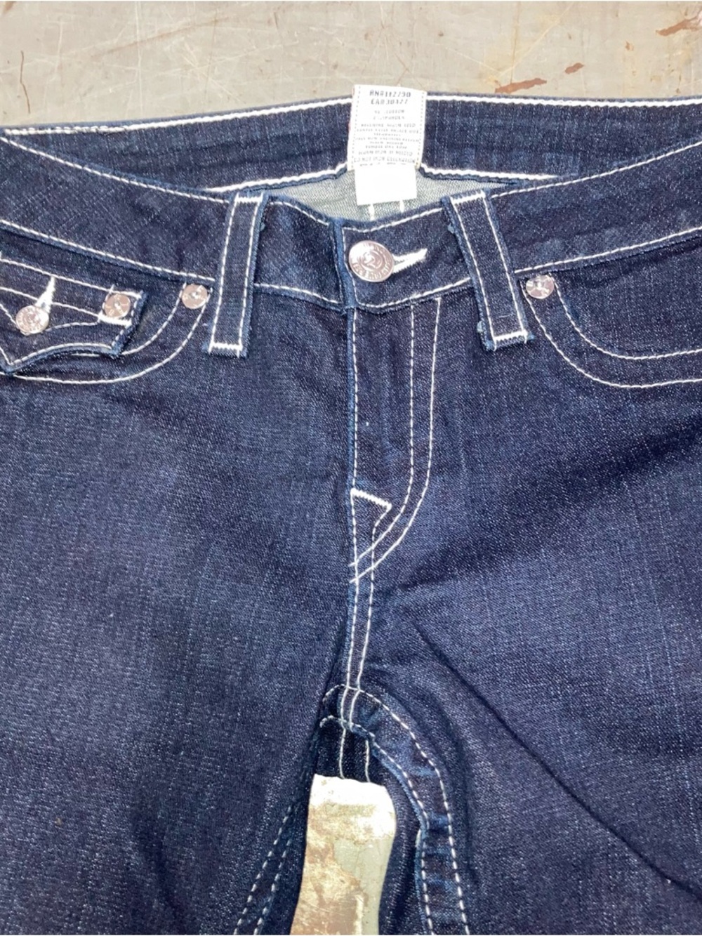 True Religion Twisted stitch flare denim - Picture 3 of 10